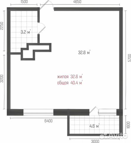 1-к квартира, 39.6 м², 11/16 эт.