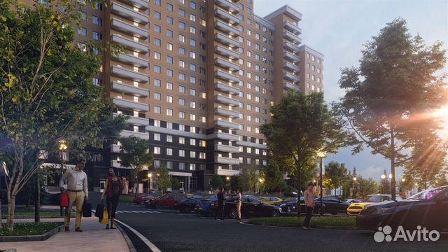 1-к квартира, 40 м², 22/24 эт.