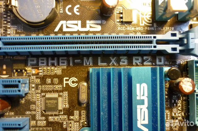 Asus P8H61-M LX3 R2.0 1155, под i3 i5 i7, проверка