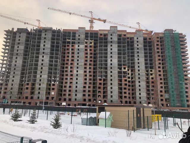 2-к квартира, 64 м², 16/19 эт.