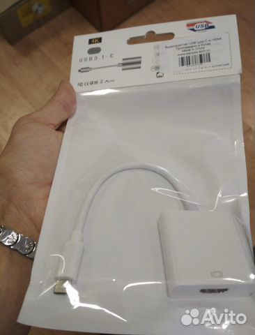 Переходник адаптер USB C на hdmi Переходник адаптер USB C на hdmi