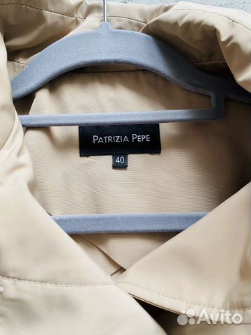 Плащ Patrizia Pepe Плащ Patrizia Pepe