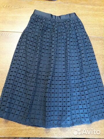 Юбка befree х/б темно-синяя Юбка befree х/б темно-синяя