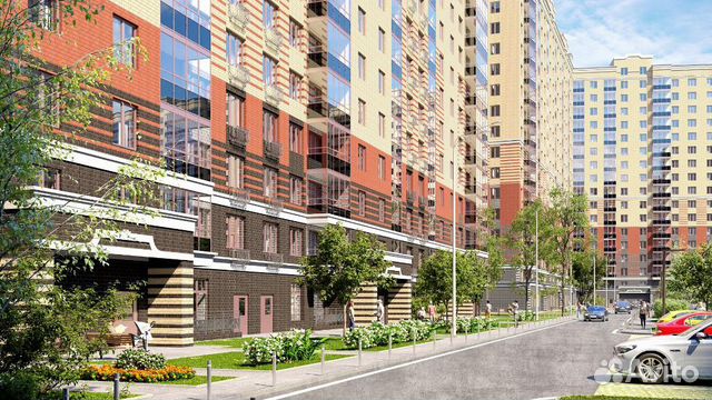 Студия, 24.9 м², 4/17 эт. Студия, 24.9 м², 4/17 эт.