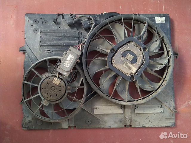 Audi q7 4,2 бензин вентилятор