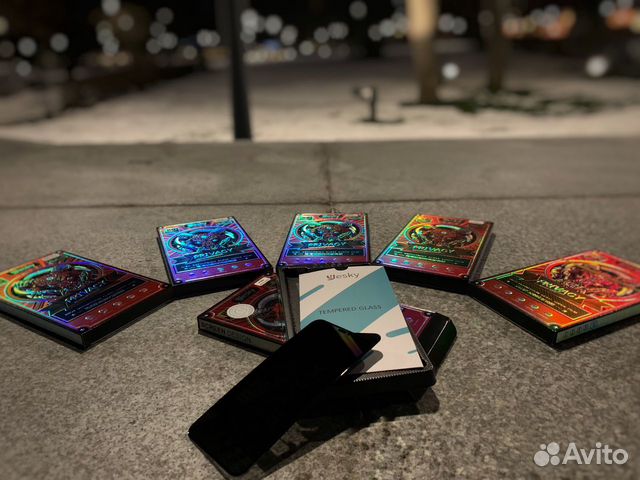 Защитное стекло антишпион на айфон