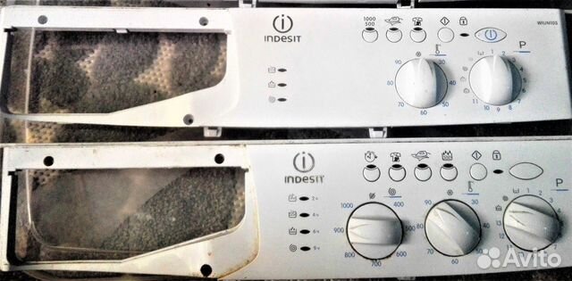 Плата индикации Indesit Ariston и пластик панели