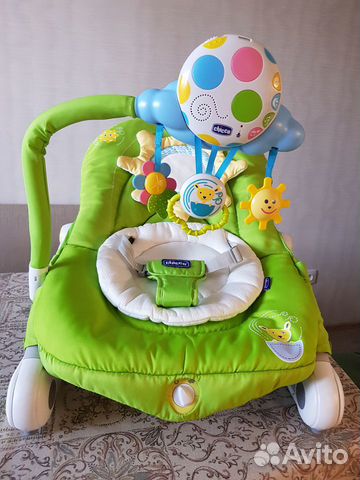 Шезлонг кресло-качалка Chicco Balloon Baby Шезлонг кресло-качалка Chicco Balloon Baby