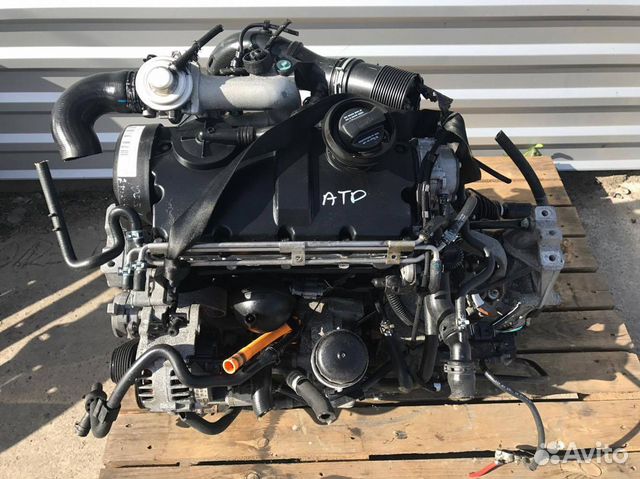 Двигатель Audi А4, А6 1.9 TD ATD AUY AJM ATD BVK A