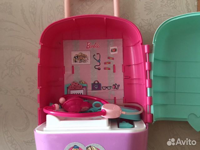 Barbie ветеринарный чемодан Barbie ветеринарный чемодан