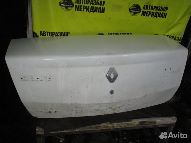 Крышка багажника Renault Logan Крышка багажника Renault Logan