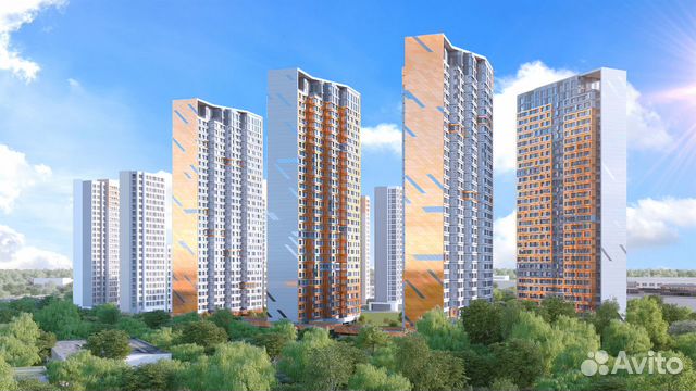1-к квартира, 35.3 м², 6/22 эт. 1-к квартира, 35.3 м², 6/22 эт.