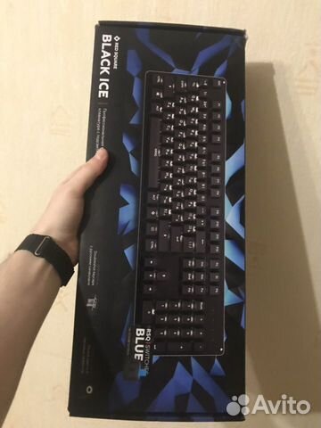 Игровая клавиатура Red Square Black Ice Mx Blue