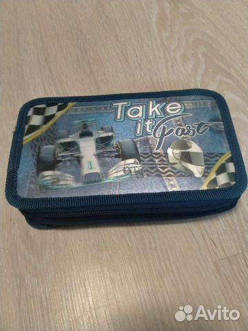 Вместительный пенал для школы take it fast Вместительный пенал для школы take it fast