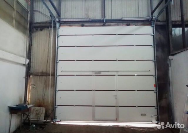 Подъемные ворота промышленные 3500 х 4000 мм Подъемные ворота промышленные 3500 х 4000 мм