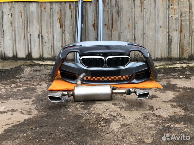 Бампер BMW 5 G30.M обвес полностью