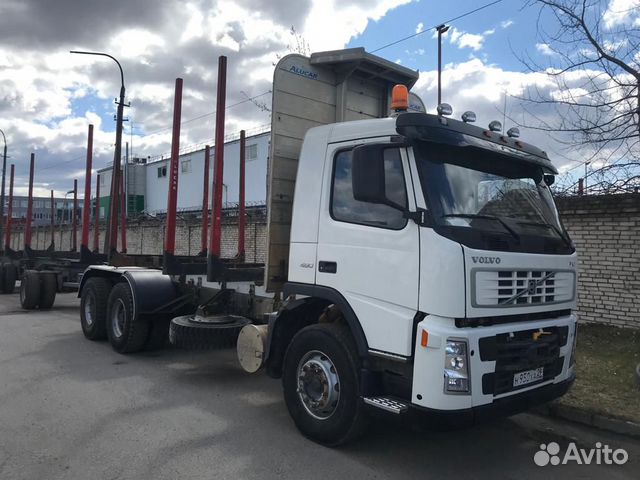 Сортиментовоз Volvo FM с прицепом jyki Сортиментовоз Volvo FM с прицепом jyki