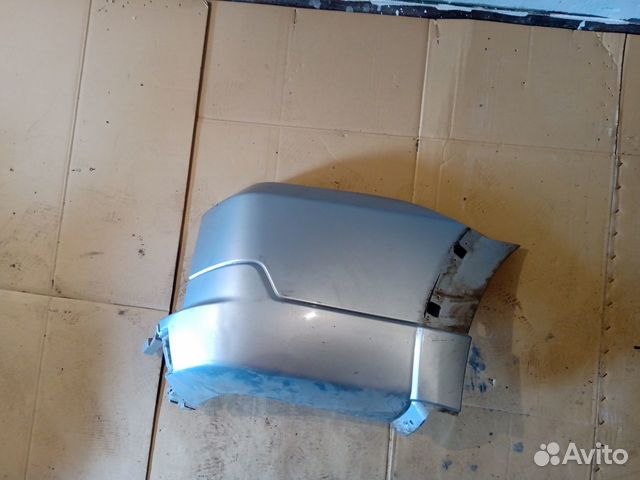 Бампер задний правый Mitsubishi Pajero 4