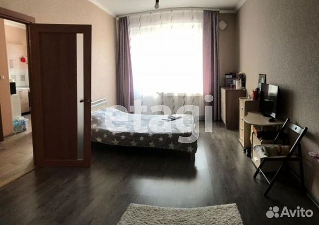 1-к квартира, 39.5 м², 1/3 эт.