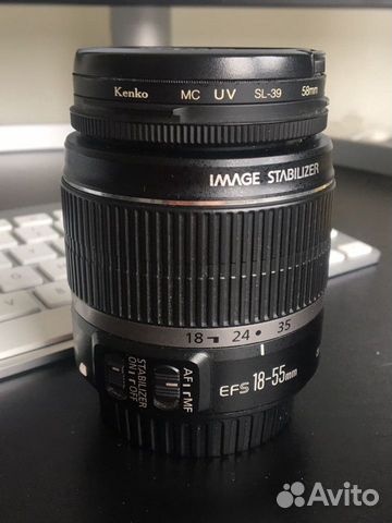 Объектив Canon ef-s 18-55 is (3 поколение) Объектив Canon ef-s 18-55 is (3 поколение)