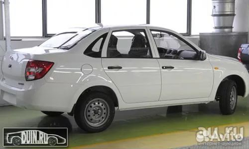Бампер задний Granta 2190 белое облако