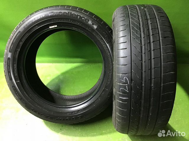 225 55 17 летние Goodyear PKE Excellence RunFlat R