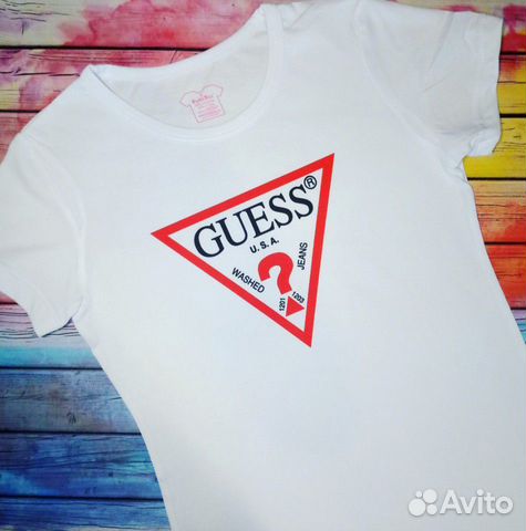 Две футболки Tommy Hilfiger + Guess
