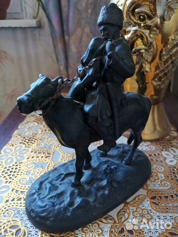 Каслинское литьё. Прощание казака с казачкой