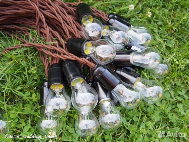 Ретро гирлянды (аренда)