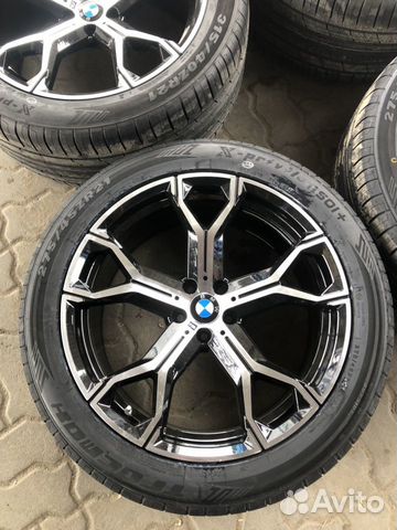Колёса R21 разноширокие на BMW X7