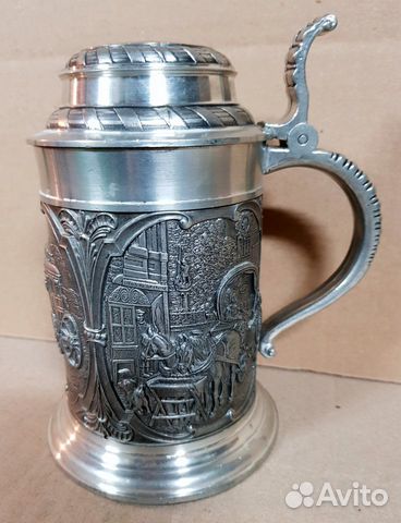 Кружка пивная сюжетная 80 - 90 годы. Германия Кружка пивная сюжетная 80 - 90 годы. Германия