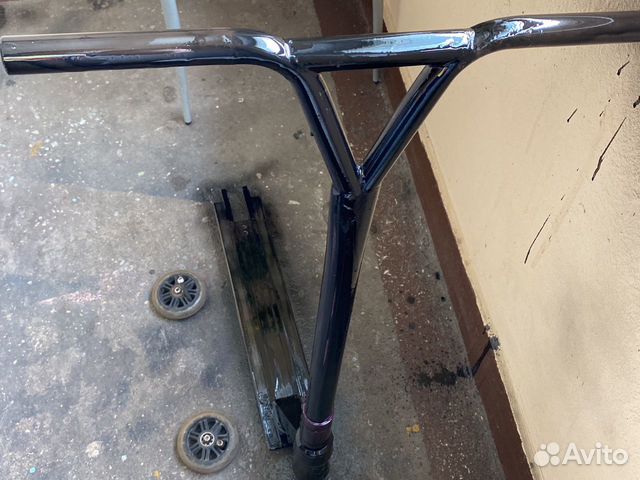 Самокат подержанный сильно колеса в подарок Самокат подержанный сильно колеса в подарок