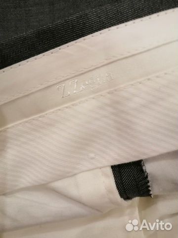 Ermenegildo Zegna Мужской костюм из 100 шерсти Ermenegildo Zegna Мужской костюм из 100 шерсти