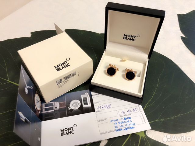 Запонки новые Оригинальные montblanc meisterstck Запонки новые Оригинальные montblanc meisterstck
