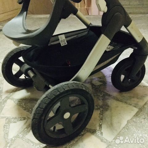 Коляска Stokke Trailz с колёсами Terrain оригинал