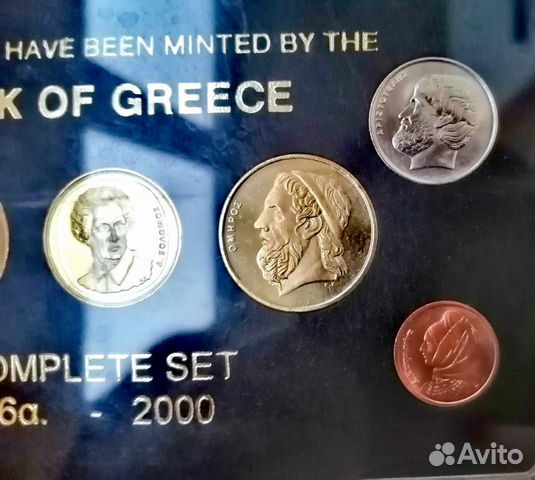 Монеты Греции 2000г Монеты Греции 2000г