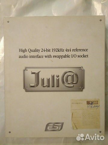 Звуковая карта ESI Julia