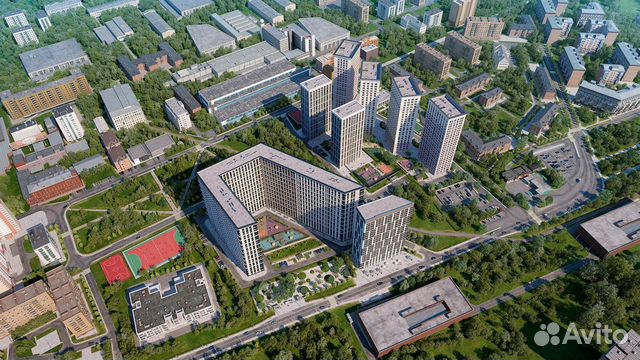 2-к квартира, 53.5 м², 21/22 эт.