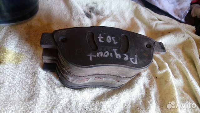 Колодки тормозные Pugeot 307 Колодки тормозные Pugeot 307