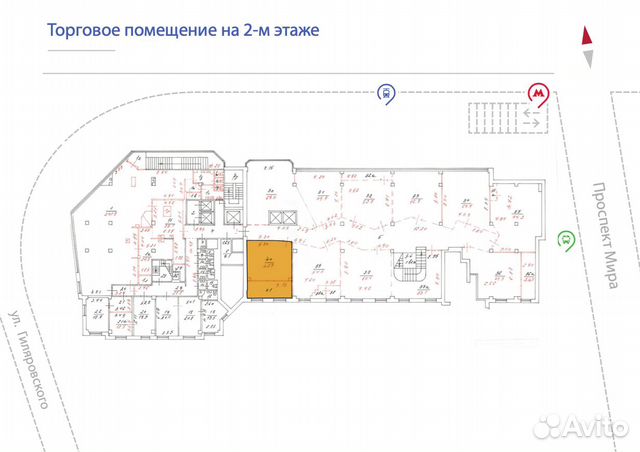 Торговое помещение в Олимпик Плаза