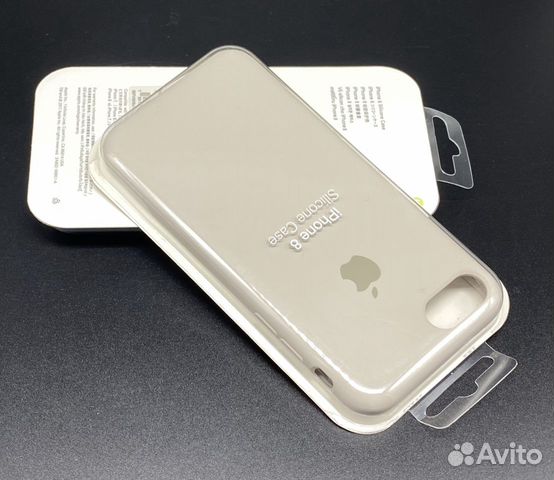 Оригинал iPhone 8 Чехол Силикон Stone Бежевый Se Оригинал iPhone 8 Чехол Силикон Stone Бежевый Se