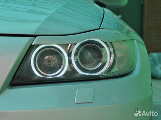 Накладки на передние фары реснички BMW 3 E90