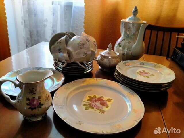 Сервиз чайный на 6 персон гдр.Состояние отличное