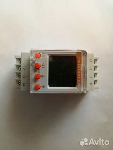 Реле контроля напряжения 3ф. рн 12-3х400/230В TDM