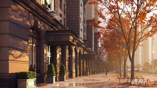 1-к квартира, 46.1 м², 18/21 эт.