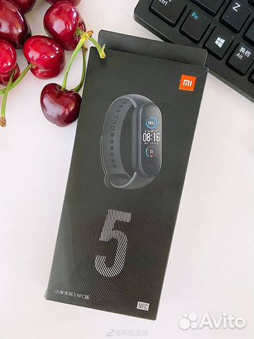 Браслет Xiaomi Mi band 5 черный