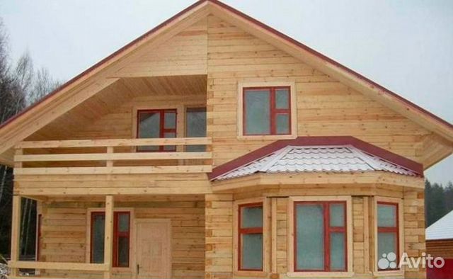 Дом из профилированного бруса Дом из профилированного бруса