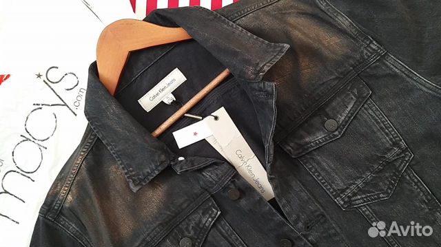 Джинсовая куртка «calvin klein»/ новая/ XL Джинсовая куртка «calvin klein»/ новая/ XL