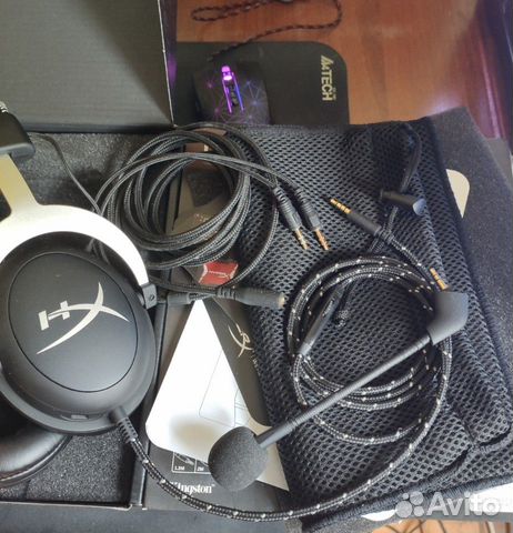 Наушники HyperX Cloud Silver