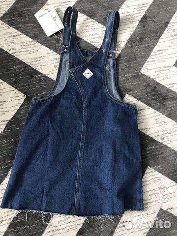 Новый джинсовый сарафан pull bear Новый джинсовый сарафан pull bear